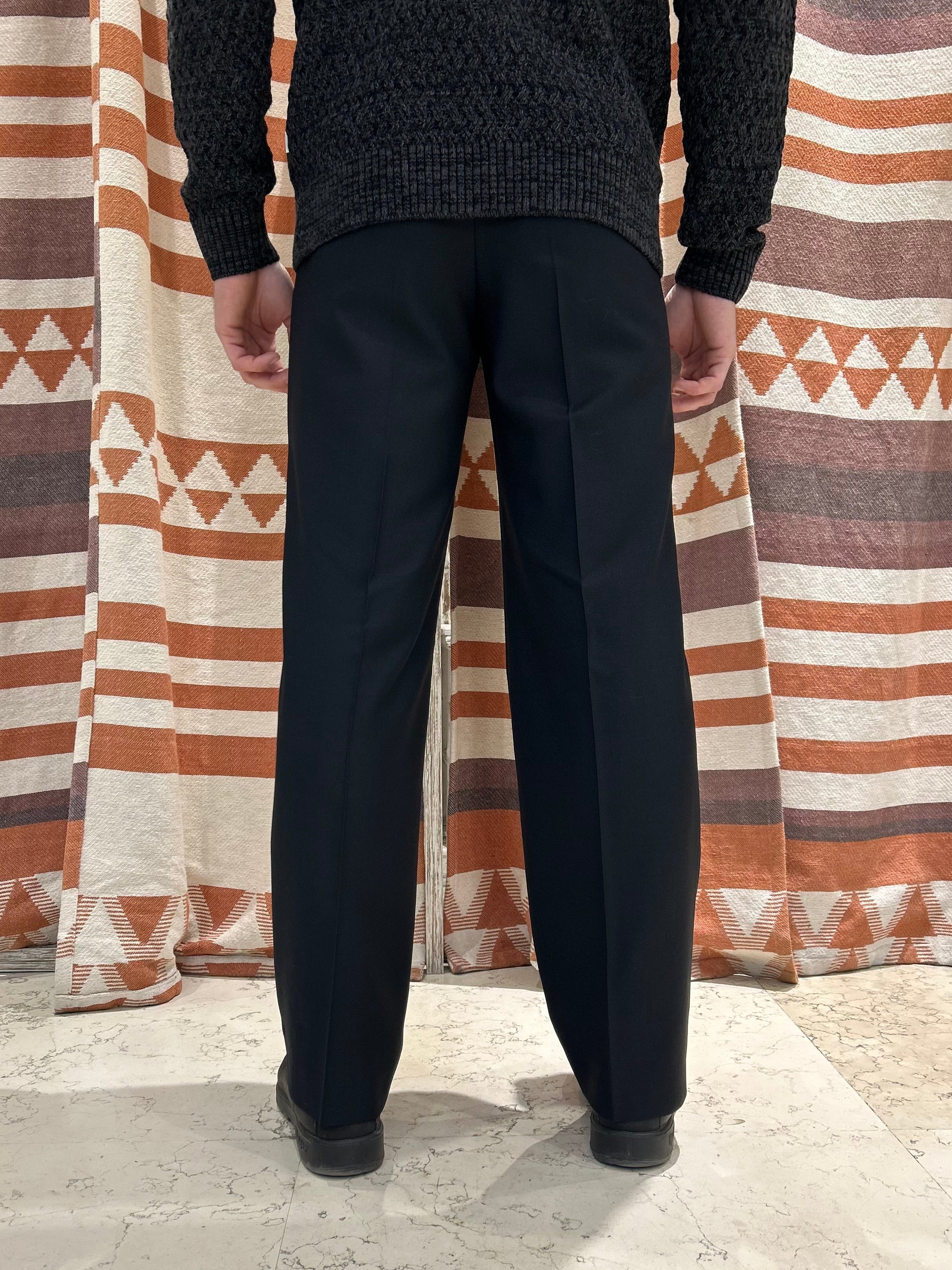 Pantalone wide fit Jack & Jones nero
