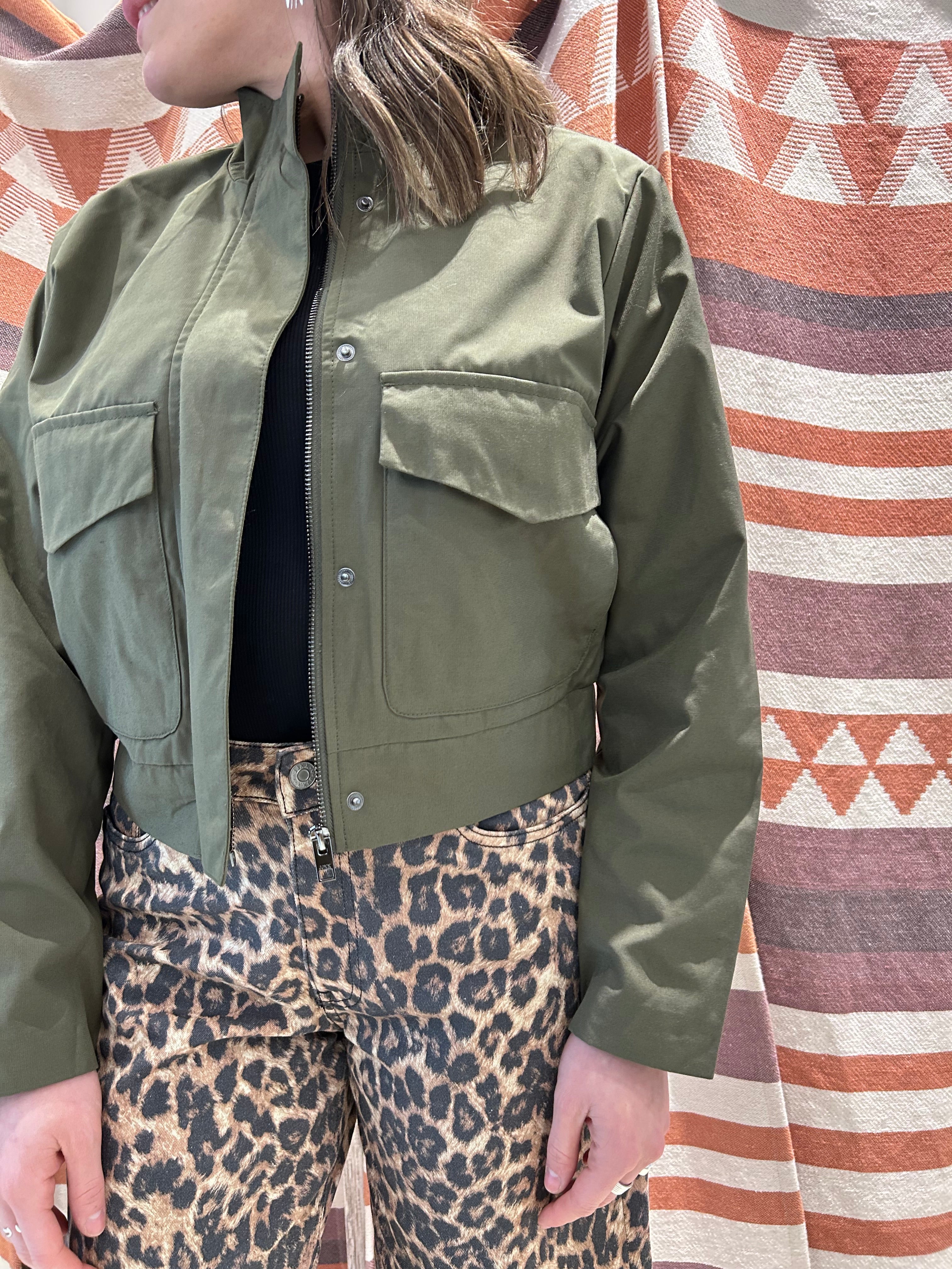 Field jacket JJXX cropped