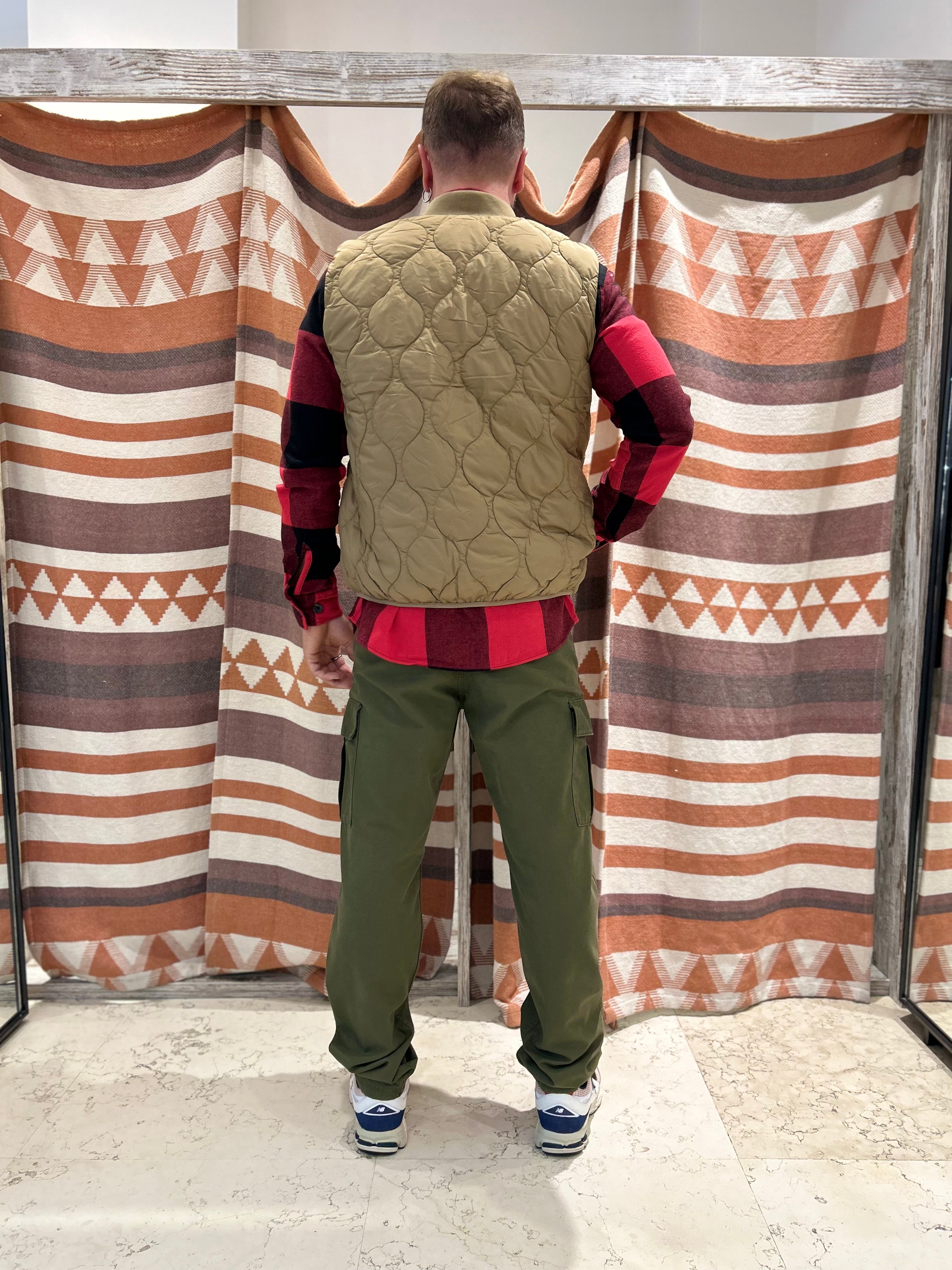 Pantalone cargo verde militare Jack & Jones