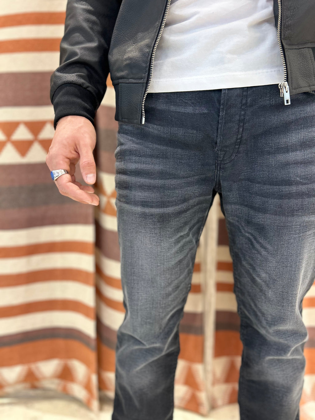 Jeans slim fit nero Jack & Jones