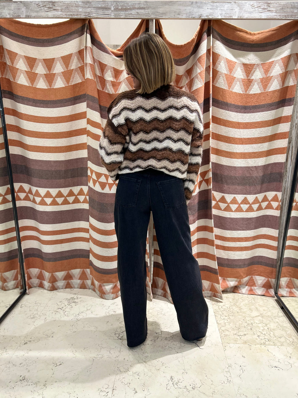 Jeans JJXX palazzo nero