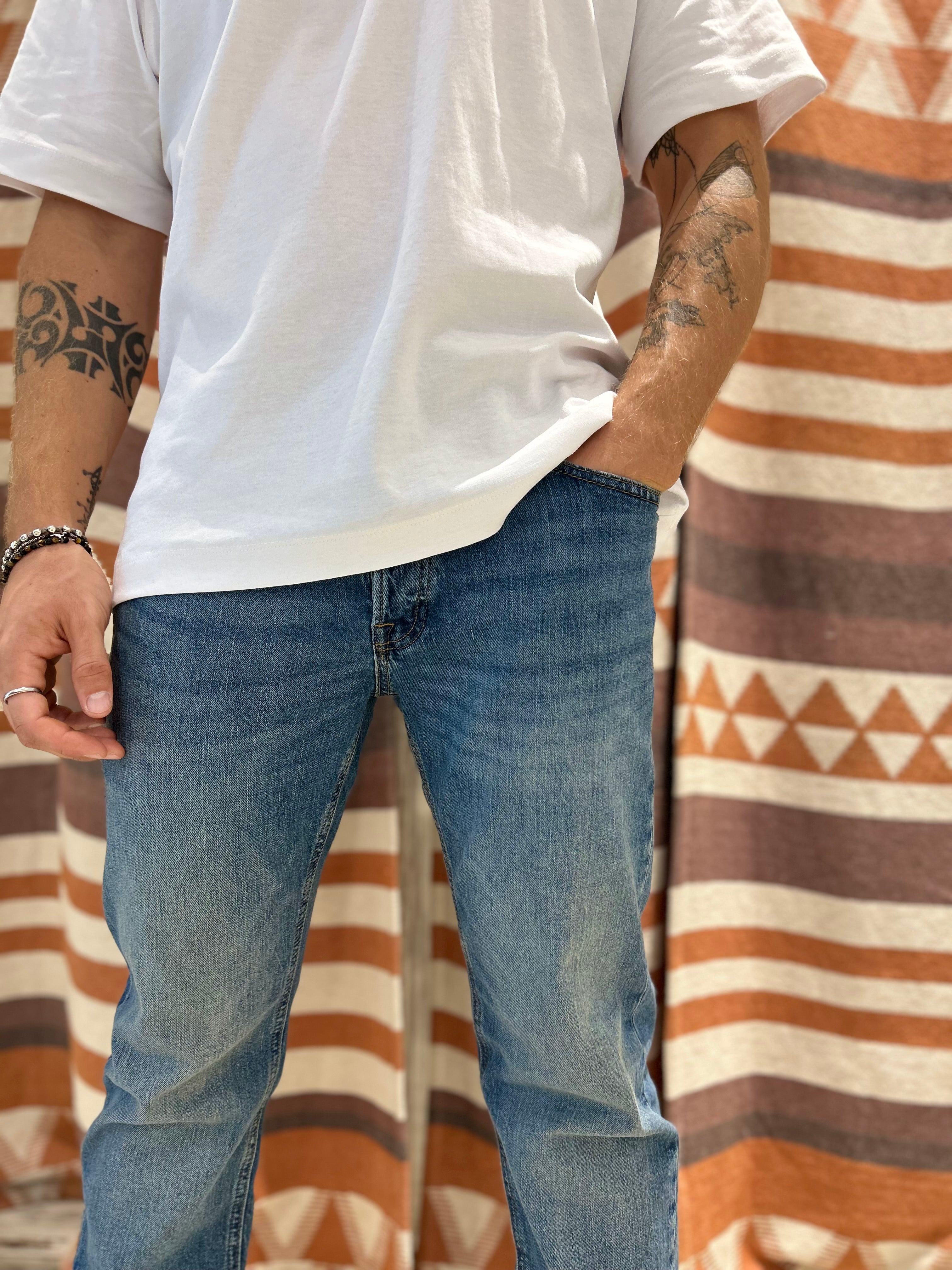 Jeans Jack & Jones tapered blu vintage