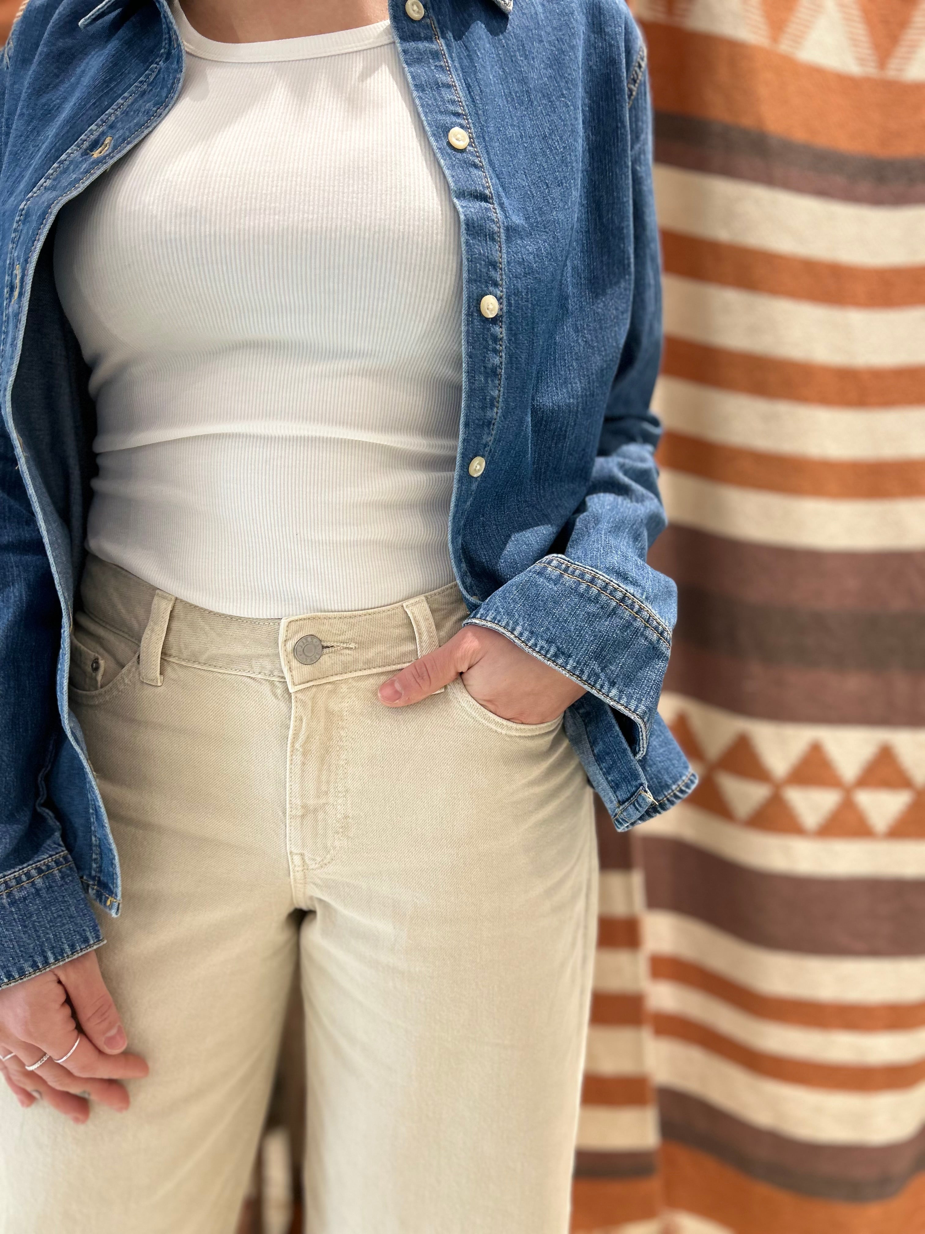 Camicia in Denim JJXX scuro