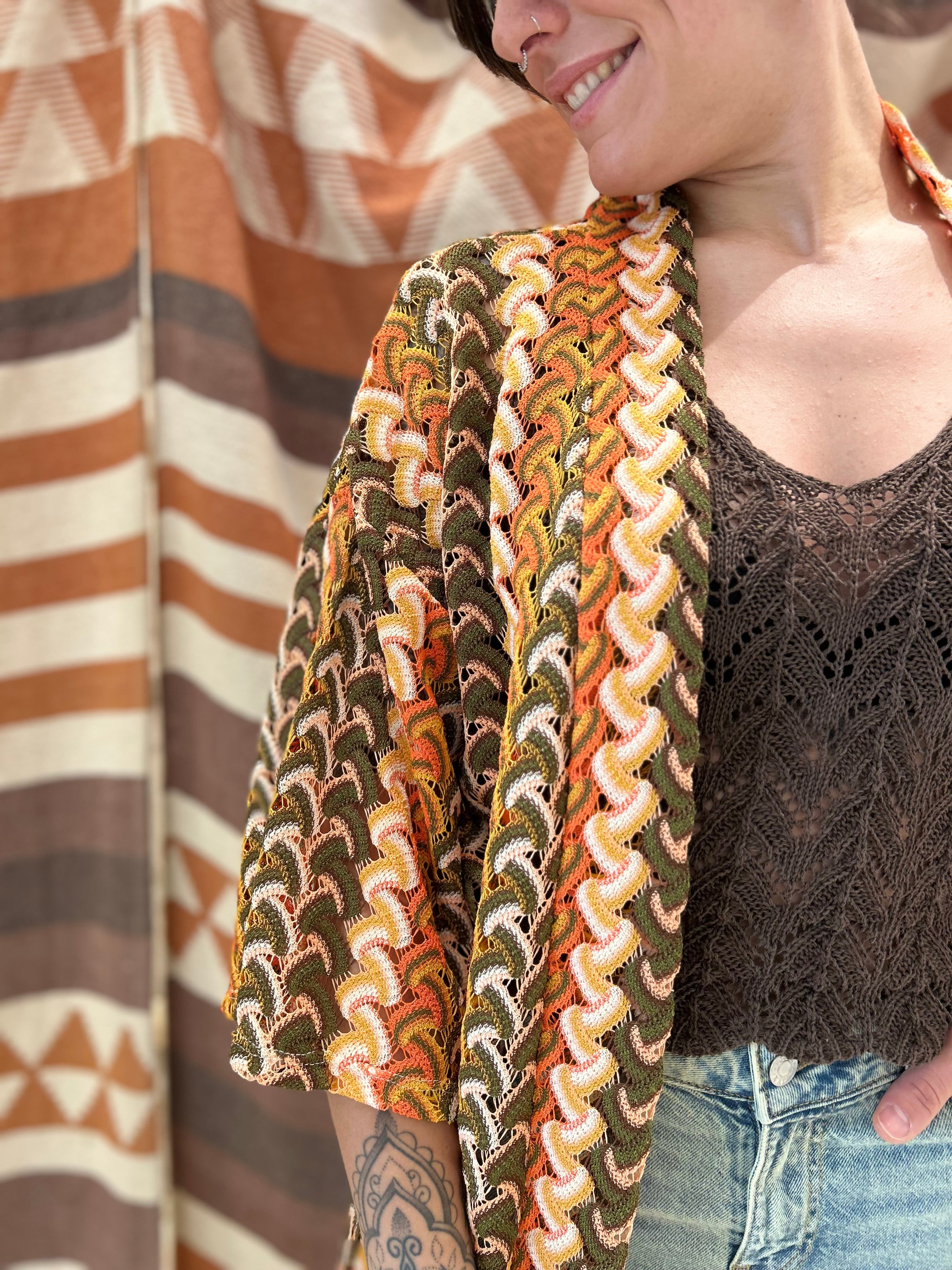 Cardigan VICBEE ethnic multicolor