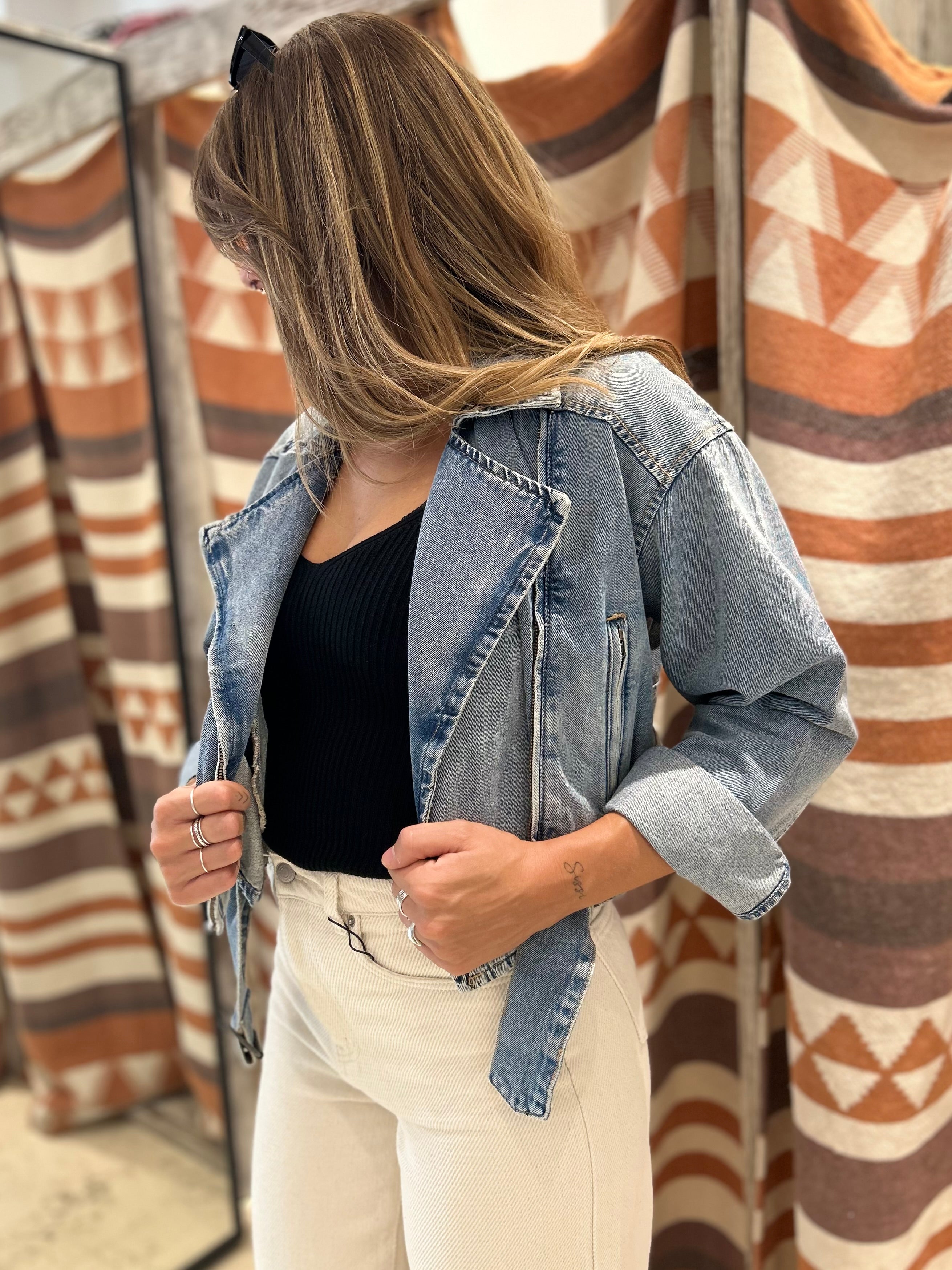 Chiodo Vero Moda in Denim