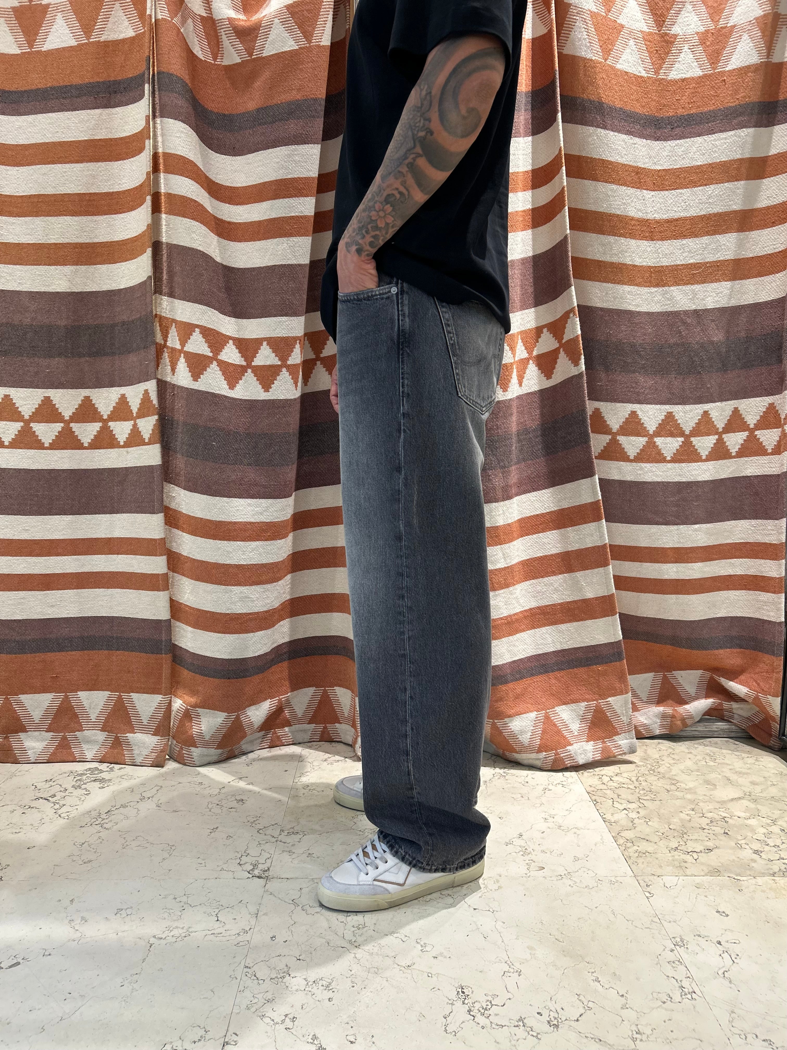 Jeans baggy Jack & Jones grigio invecchiato