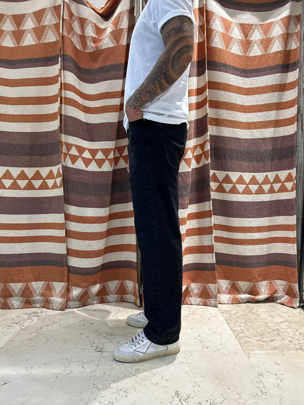 Jeans Loose fit Jack & Jones nero