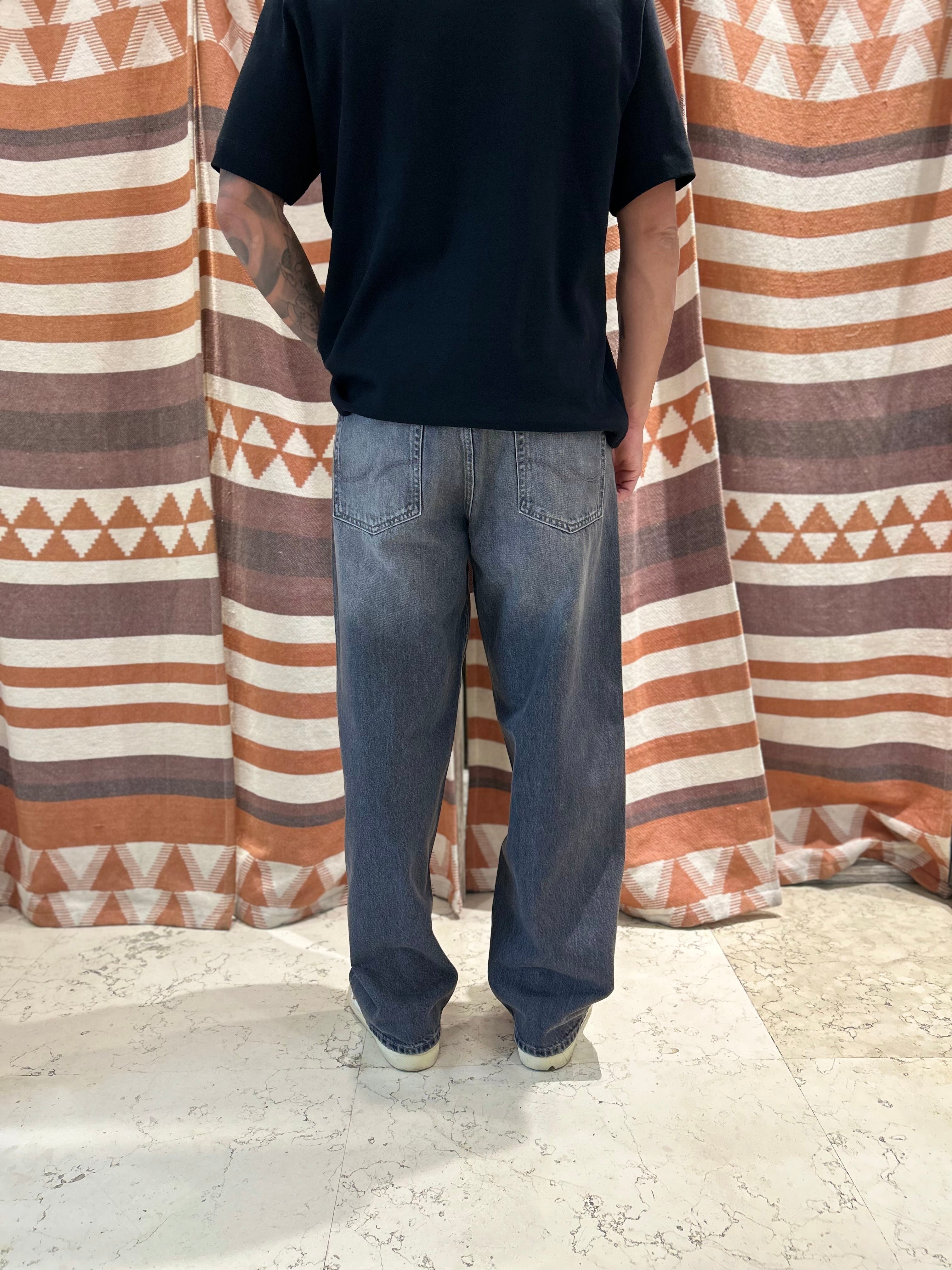 Jeans baggy Jack & Jones grigio invecchiato