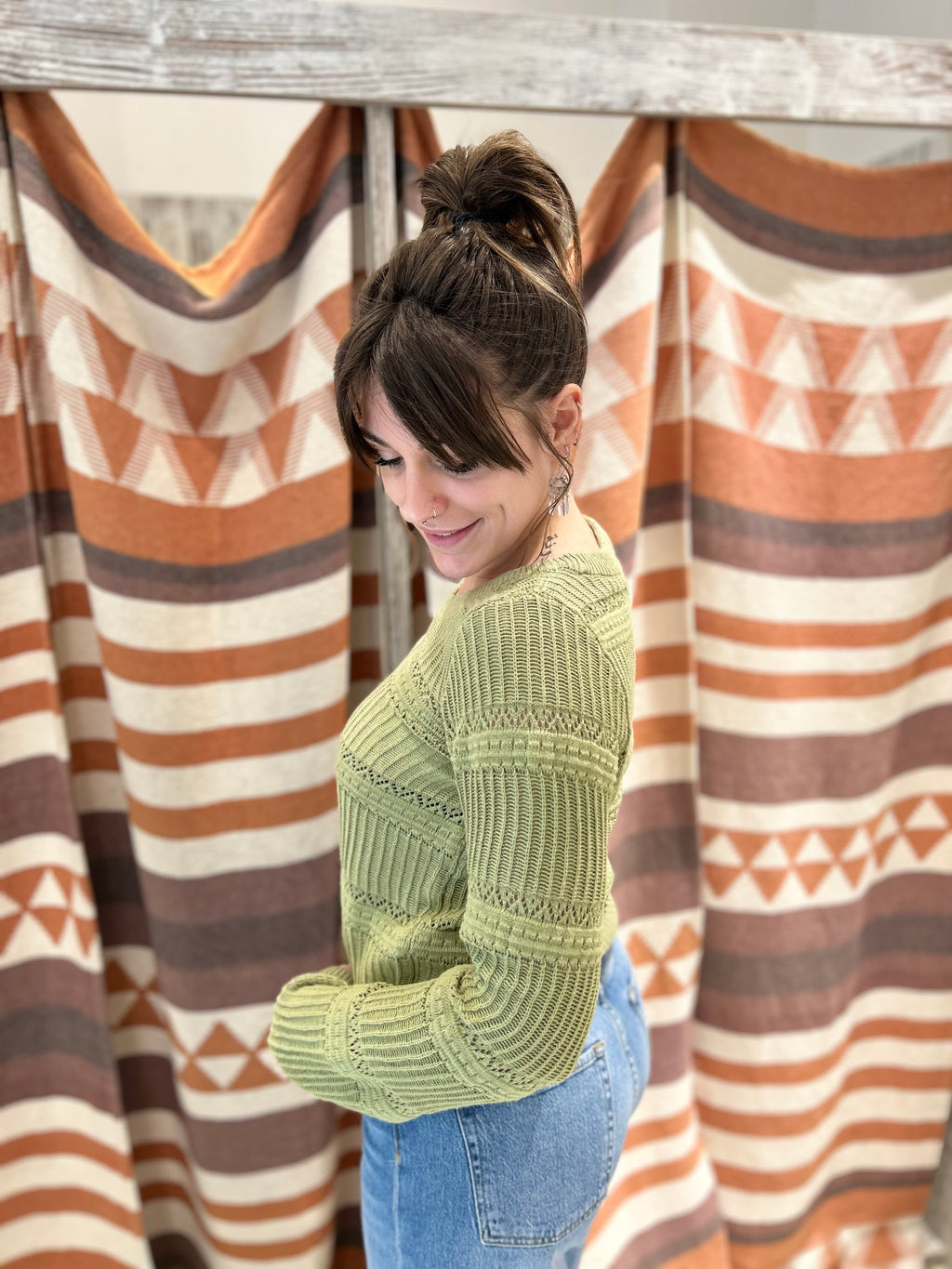 Maglioncino VILA pistacchio cotone