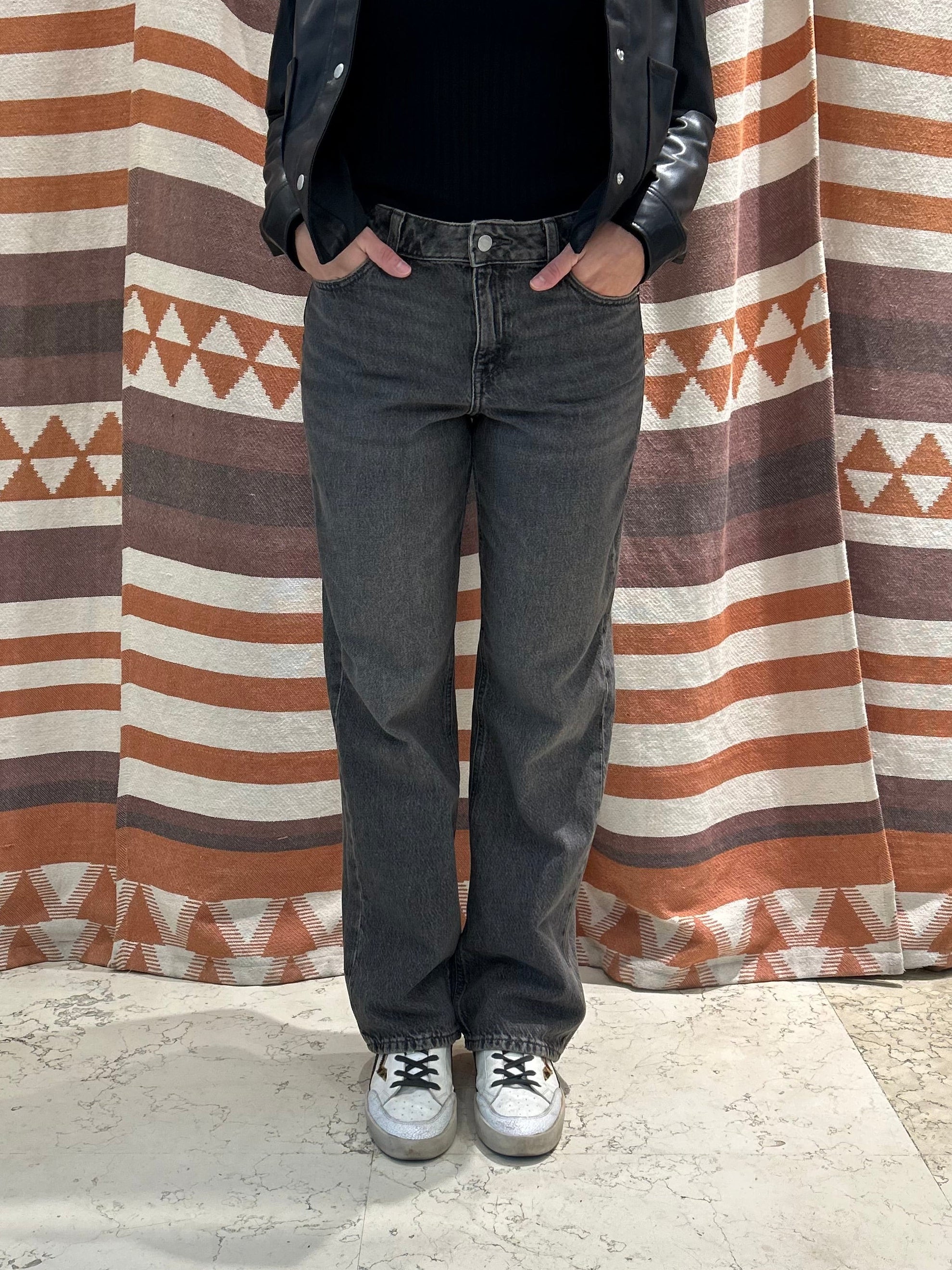 Jeans JJXX Loose fit grigio