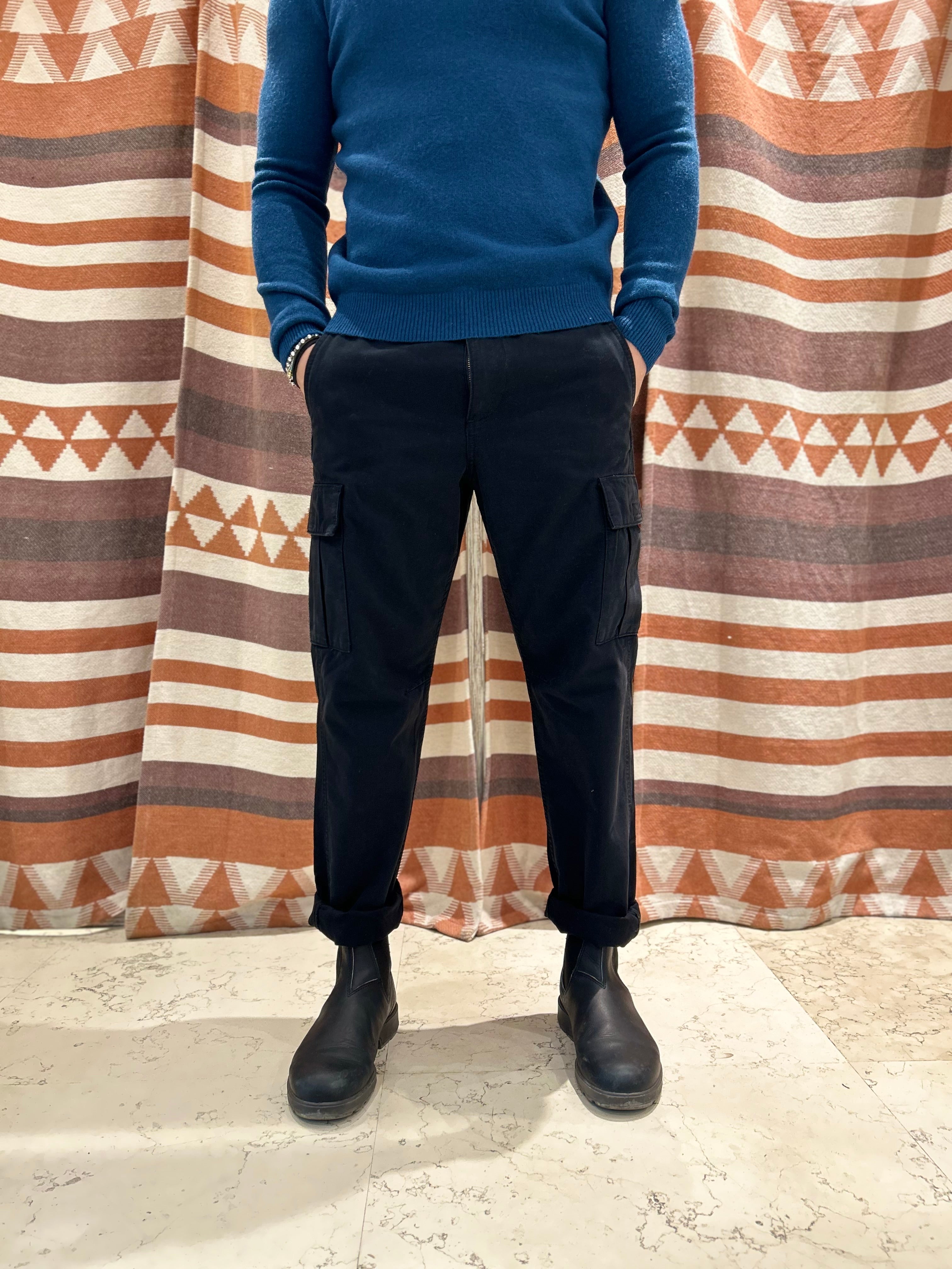 Pantalone cargo Jack & Jones nero